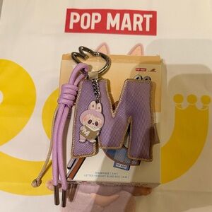 Labubu Pin for Love - Letter M Pendant